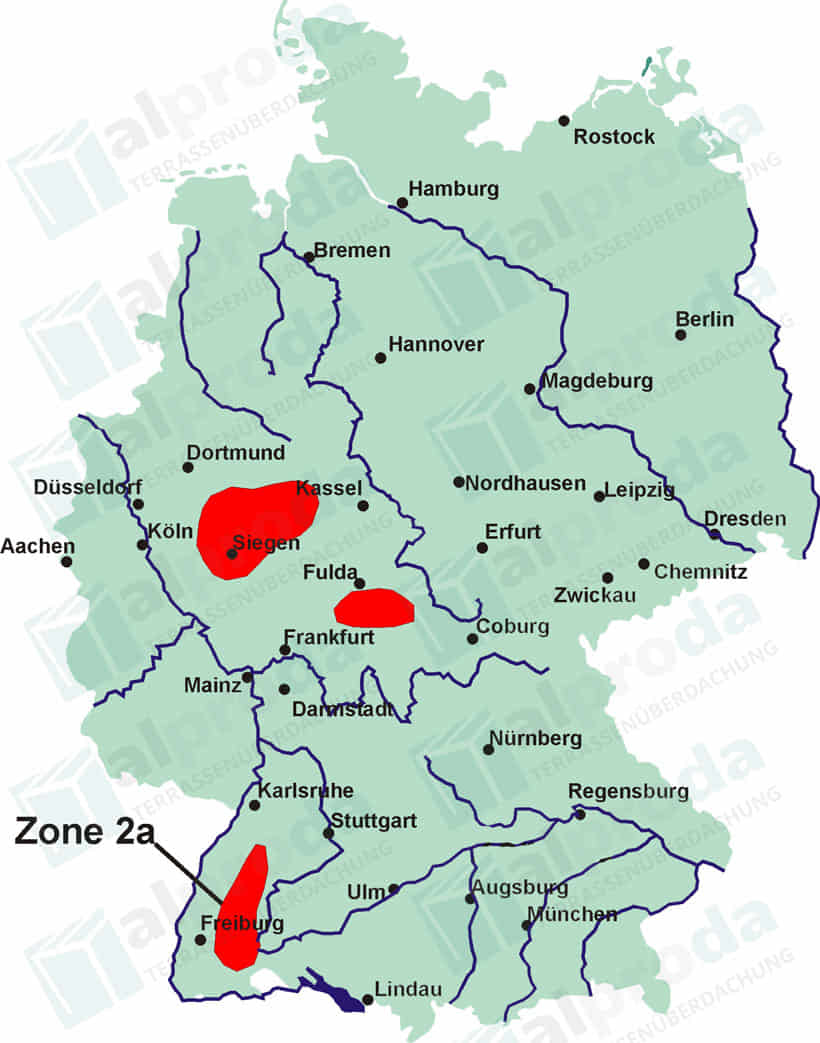 Schneelastzone 2a